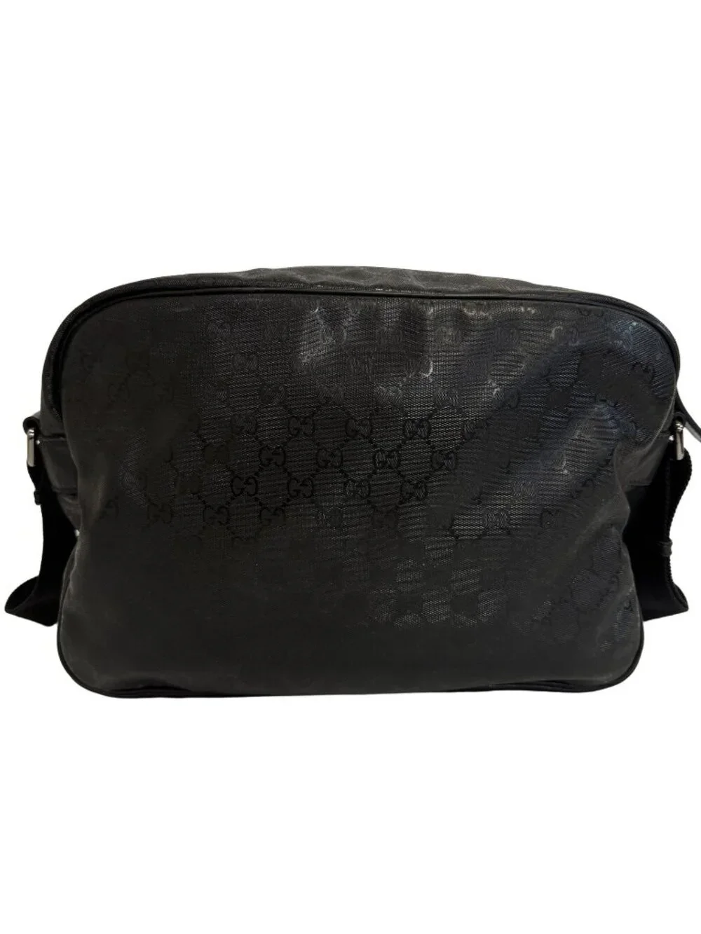 Gucci GG Supreme Shoulder Bag Black
